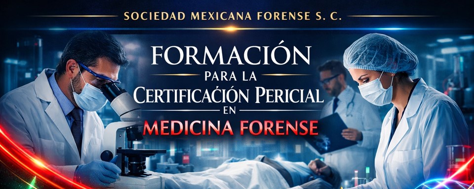 CURSO: FORMACIÓN PARA LA CERTIFICACIÓN PERICIAL EN MEDICINA FORENSE
