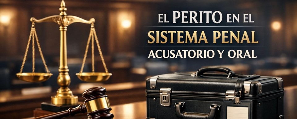 CURSO: EL PERITO EN EL SISTEMA ACUSATORIO ADVERSARIAL